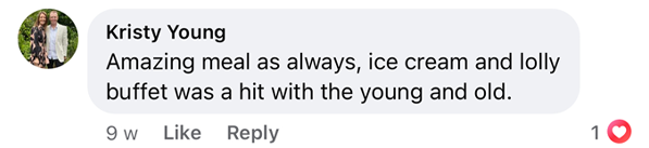 kristy-young-review Wild One Catering recommended by Kristy Young